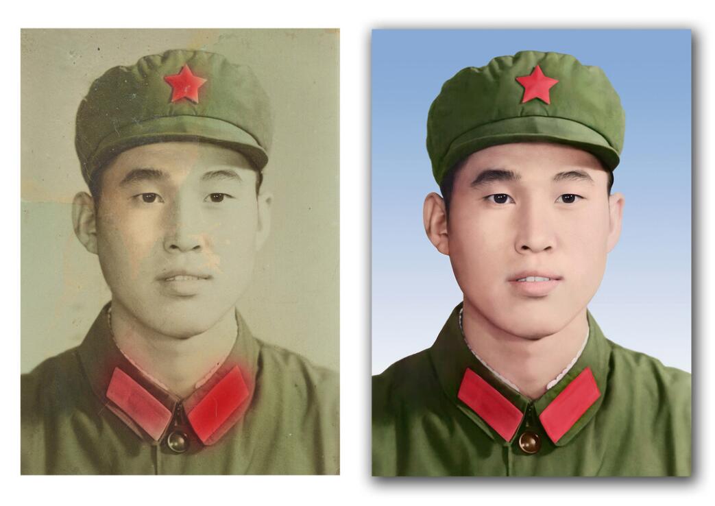 皇桐镇破损照片修复-18